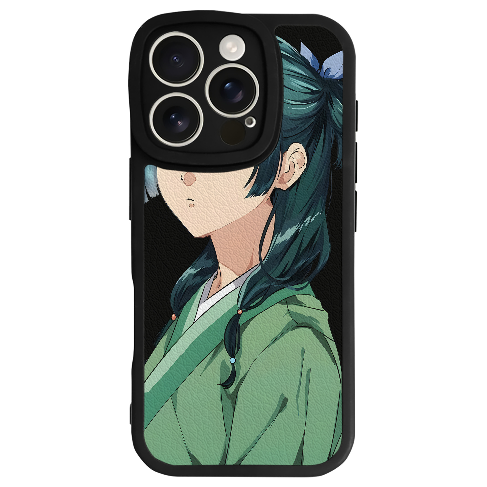 （画像用） 薬屋のひとりごと The Apothecary Diaries 【iPhone 16シリーズ対応】シリコンスマホケース（レザー調） 材質：シリコン